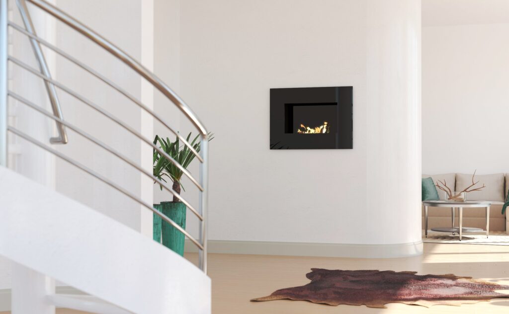 biokominek w mieszkaniu