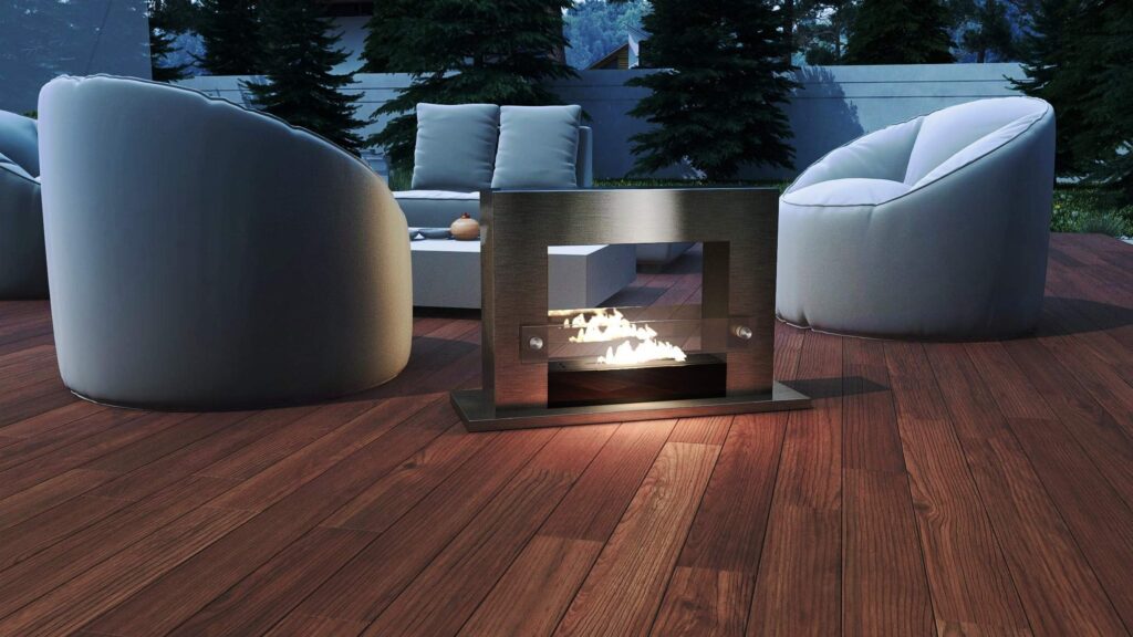 biokominek wolnostojacy