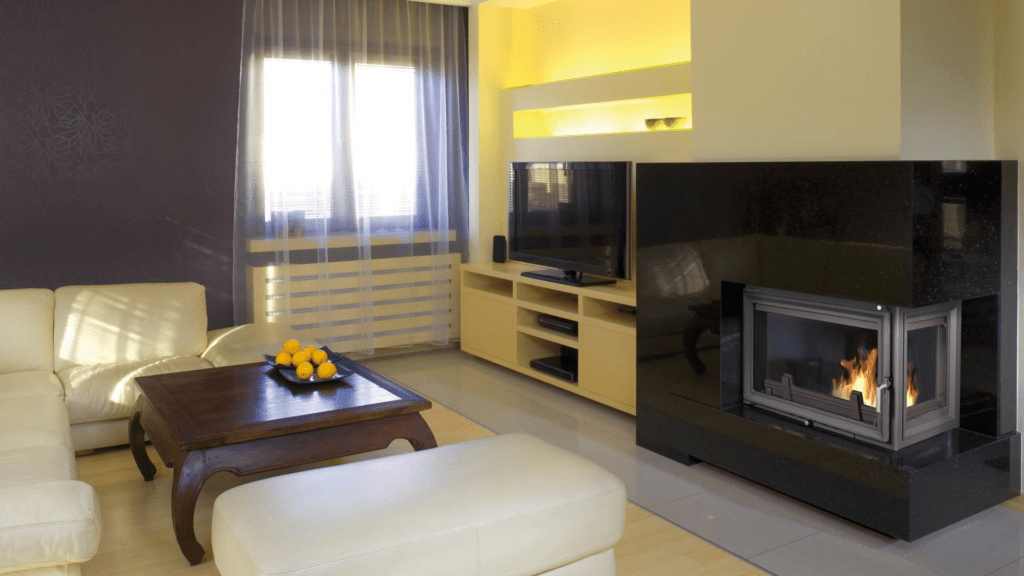 kominek narozny ze szprosem