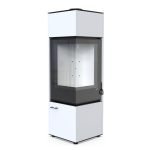 kominek kosza Defro - biały