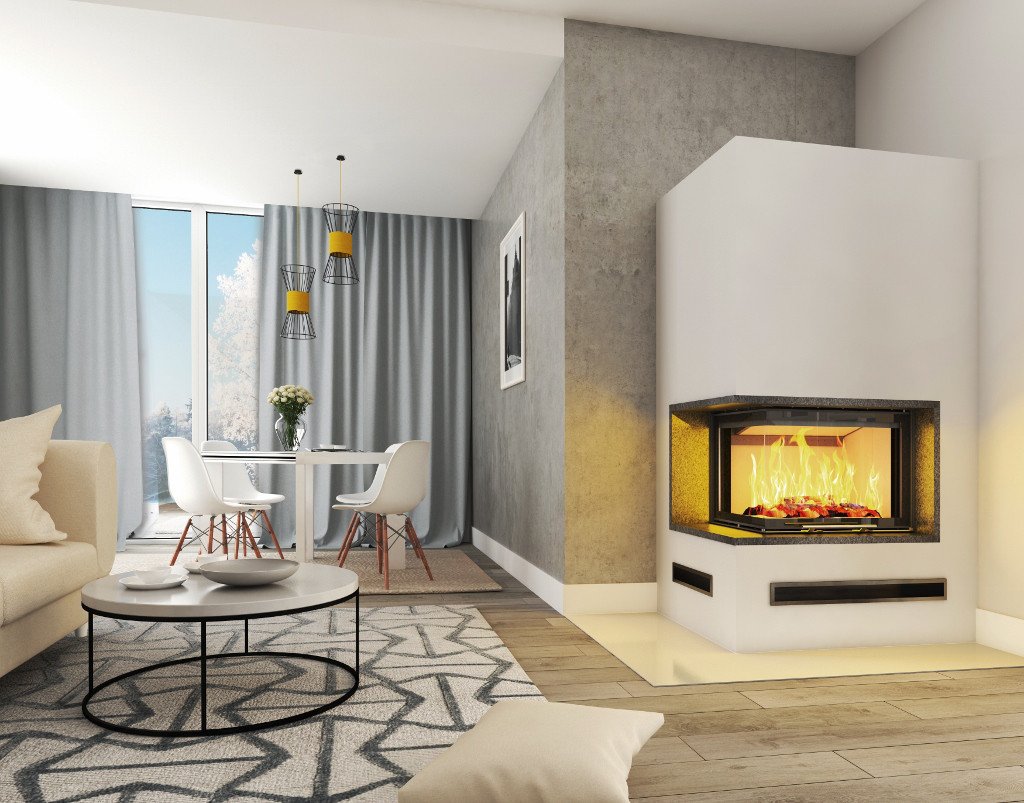 Kominek narożny Hajduk Volcano.