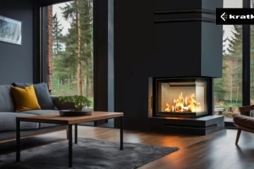 Kominek powietrzny Lucy od Kratki