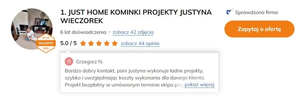 Just Home profil na Oferteo
