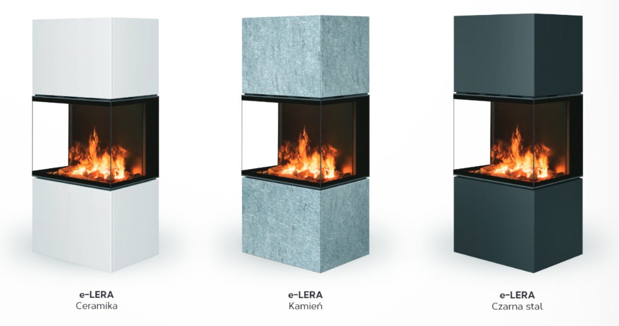 kominek elektryczny warianty