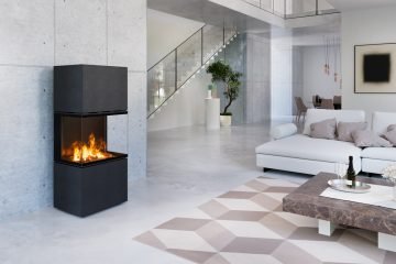 elektryczny kominek Romotop