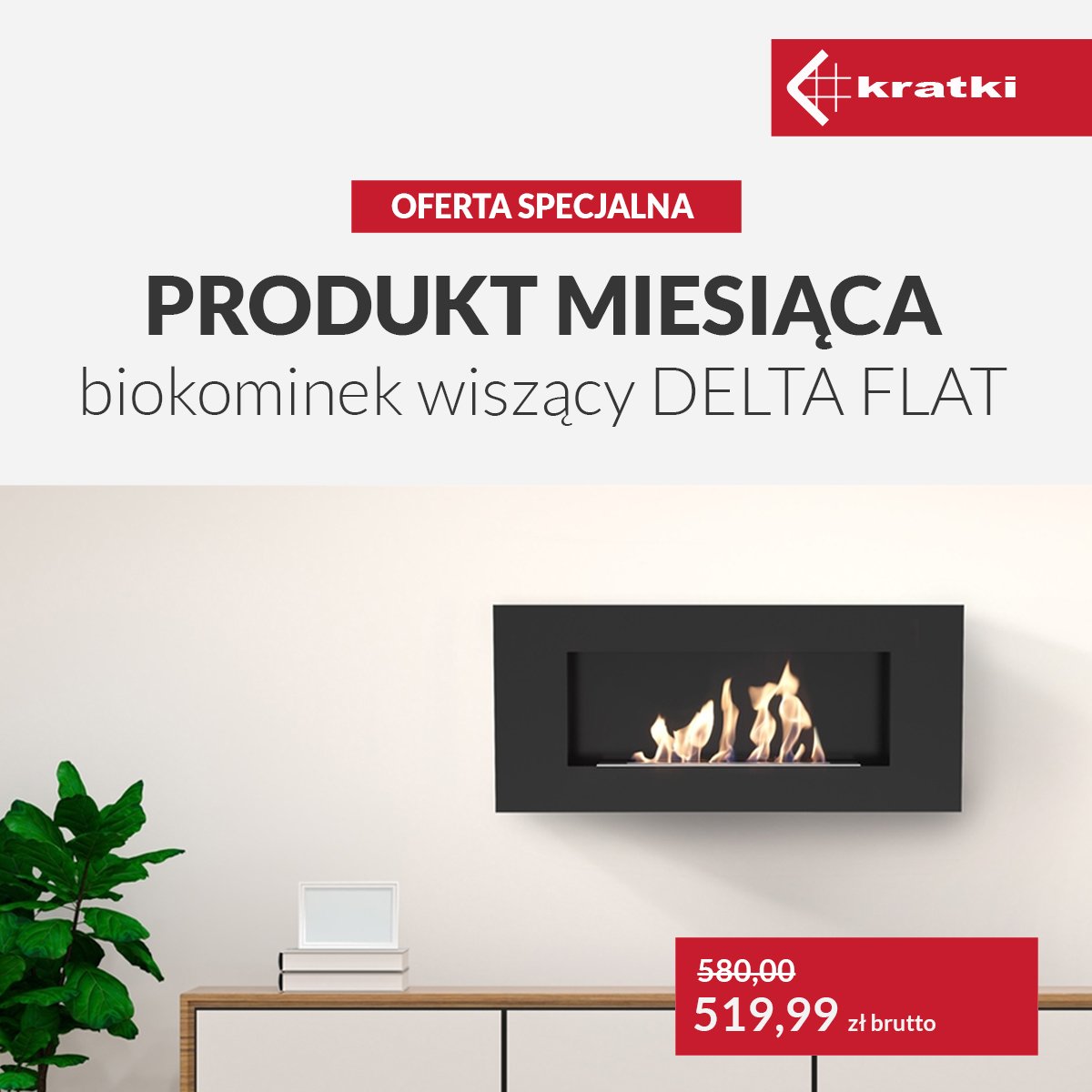 Delta flat Kratki Promo
