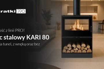 Piec stalowy Kari 80 od Kratki