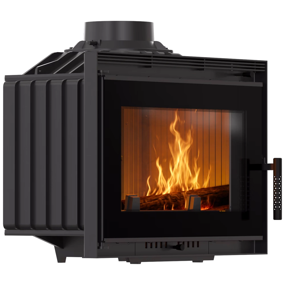 Kominek NEL DECO wkład Kratki