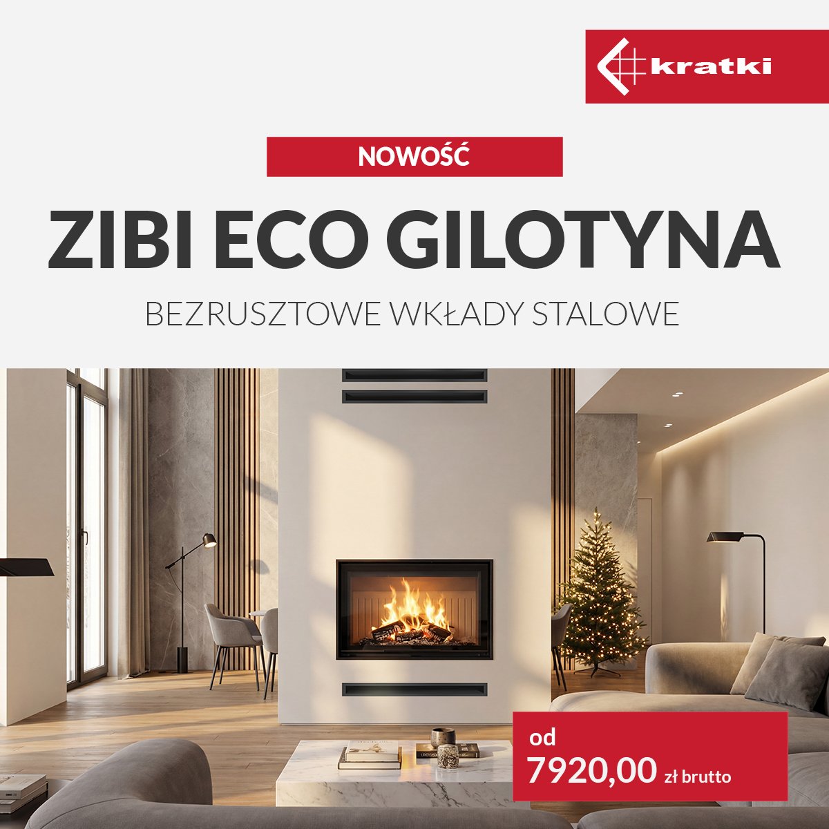 Piec ZIBI ECO Gilotyna od Kratki