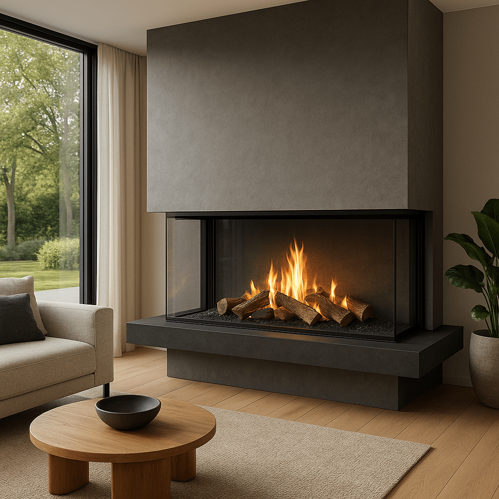 Kominki panoramiczne — zalety i inspiracje