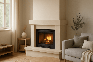 Jak zaplanować kominek w małym salonie