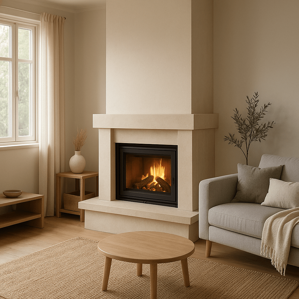 Jak zaplanować kominek w małym salonie