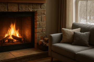 Czy kominek może ogrzać cały dom