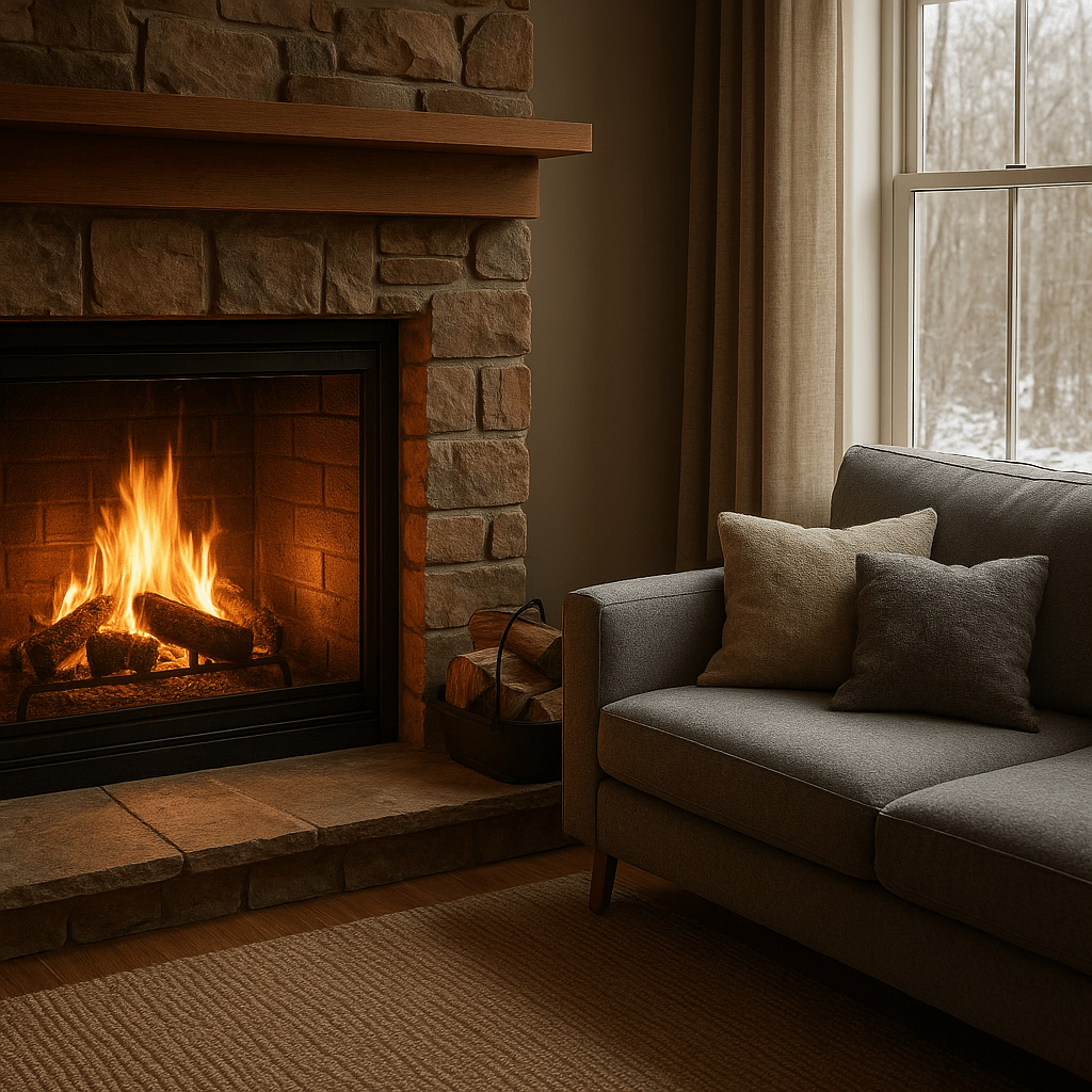 Czy kominek może ogrzać cały dom