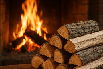 Jakie drewno do kominka daje najwięcej ciepła