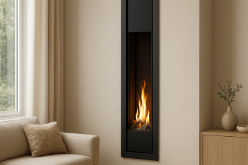 Kominki slim – rozwiązanie do wąskich przestrzeni