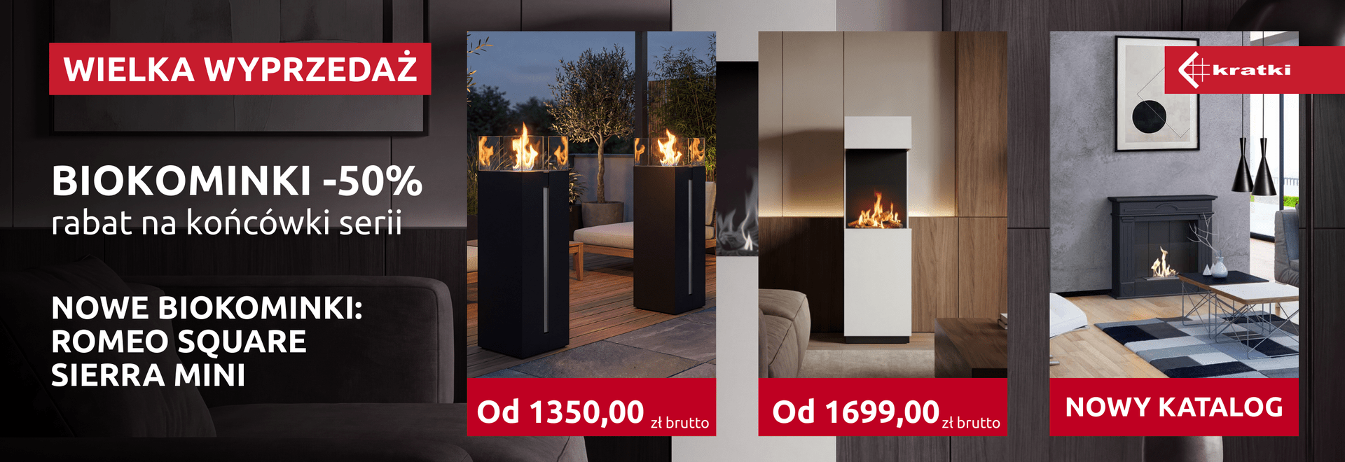 Promocja Biokominki Nowy katalog Kratki 2026
