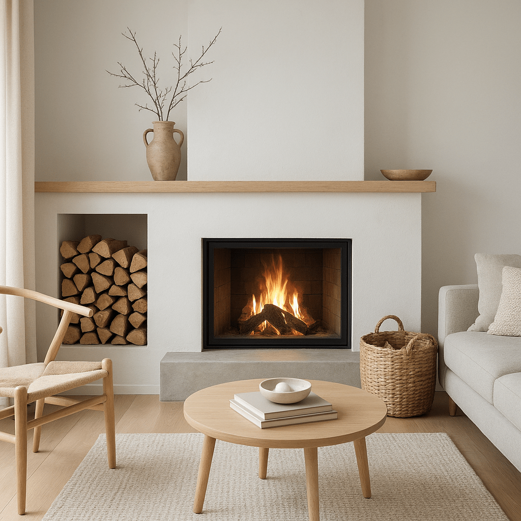 Kominki w stylu skandynawskim – inspiracje