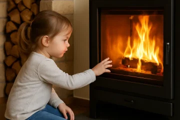 Kominki a bezpieczeństwo dzieci w domu