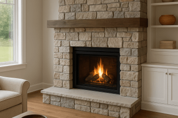 Kominek jako element podnoszący wartość nieruchomości