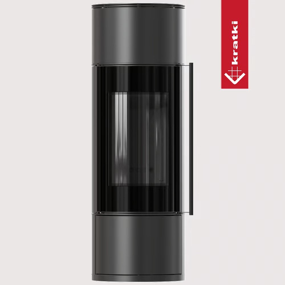piec AMBLER Black Kratki