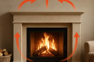 Czym jest ogrzewanie konwekcyjne przy kominku?