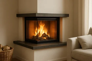 Czym jest kominek narożny?