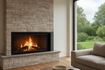 Co to jest panoramiczny widok kominka?