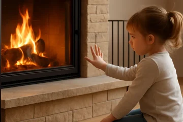 Kominki a bezpieczeństwo dzieci w domu