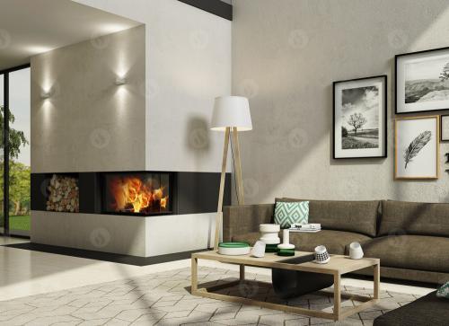 OBUDOWA KOMINKA z wkładem kominkowym powietrznym Malbork 